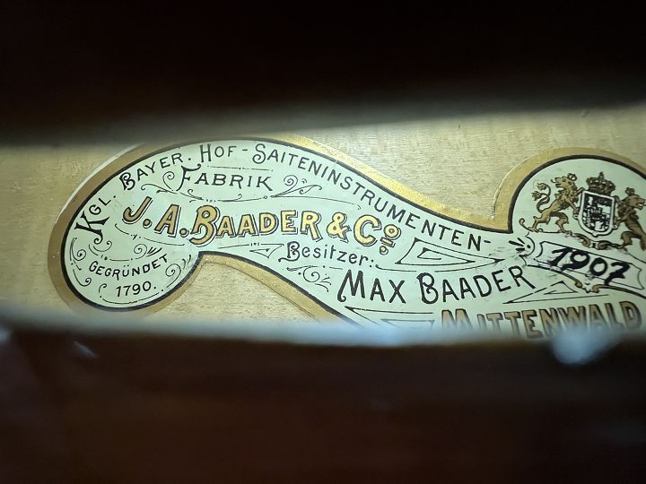 Baader J.A. & Co. - Mittenwald anno 1907 - G-635